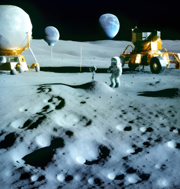 月球环境模拟舱